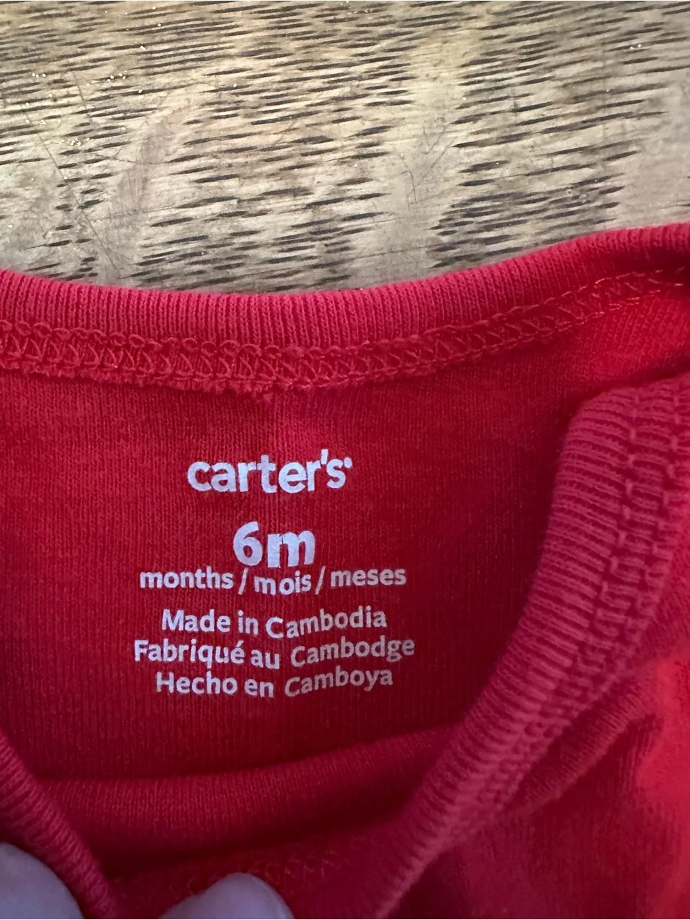 Carter's Red 'Little Bitty Heartbreaker' Long-Sleeve Bodysuit